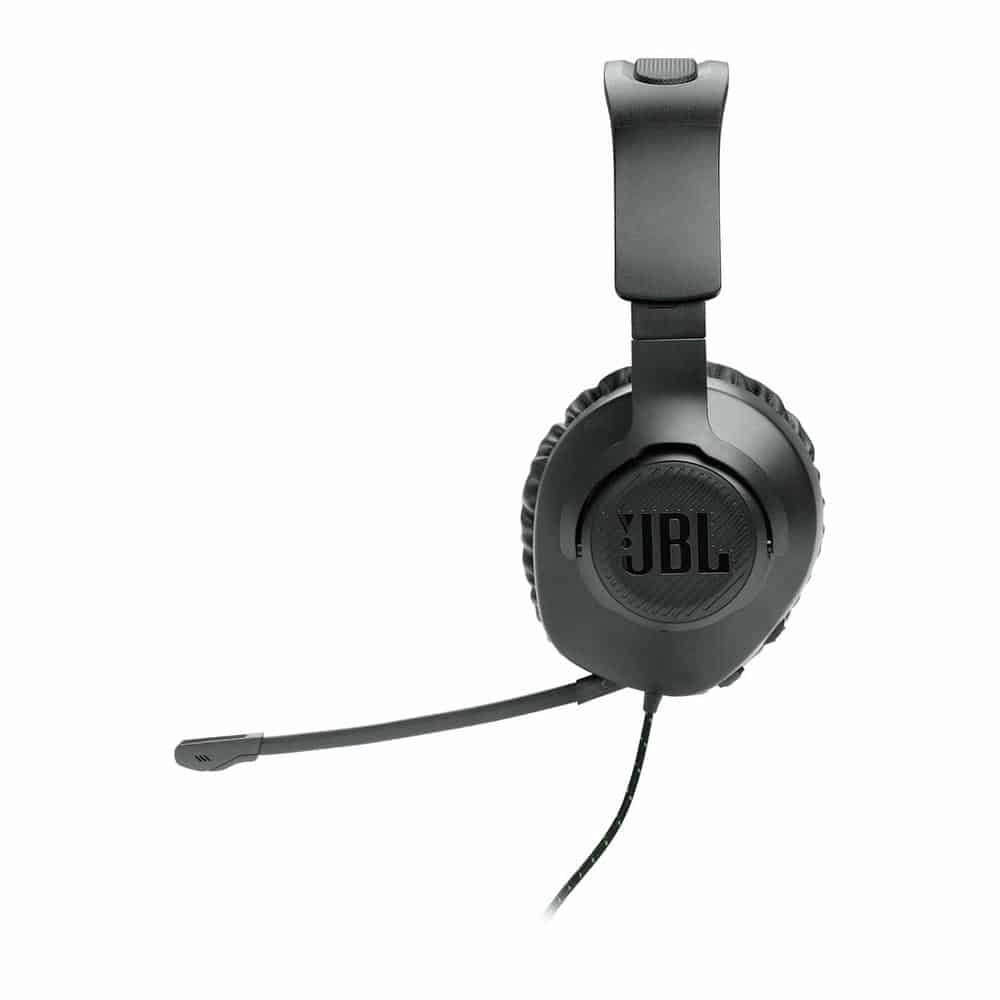 (image for) JBL Quantum 100X Wired Console Gaming Headset - Black/Green